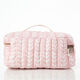 Personalized Powder Pink Vine Cosmetic Case Image 2 of 4